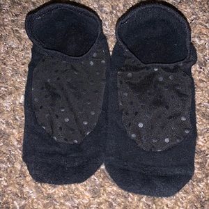 Pure Barre Black Sheer Dot Socks 5 for $25
